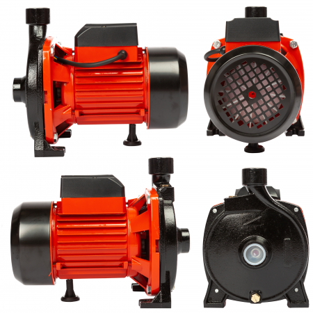 Pompa apa de suprafata, Heber®, CPM158, 1100W, 1Tol, 100l/minut, Refulare 30m, adancime absorbtie 9 m, corp din fonta [9]