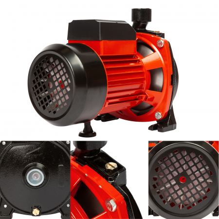Pompa apa de suprafata, Heber®, CPM158, 1100W, 1Tol, 100l/minut, Refulare 30m, adancime absorbtie 9 m, corp din fonta [8]