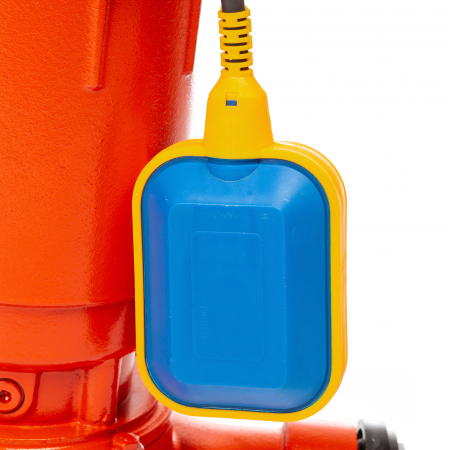 Pompa apa murdara cu tocator, Heber® WQCD10-10-0.75F, 750W, debit 80m3/h, H refulare 10m, submersibila [3]