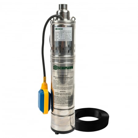 Pompe submersibile - Pompa apa submersibila Schumann® cu plutitor, 1100W, cablu de alimentare 15 m