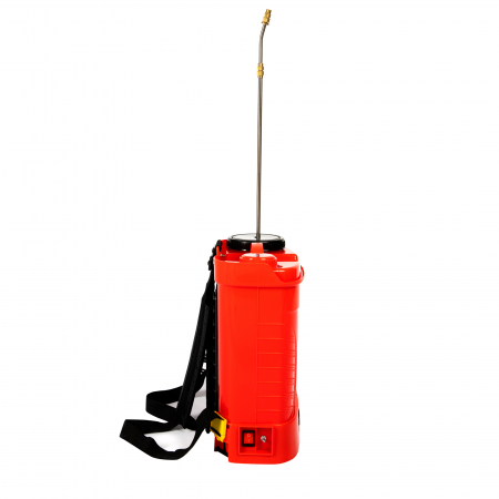 Pompa de stropit electrica , HEBER, 12 L, acumulator, regulator presiune,5 duze incluse [9]