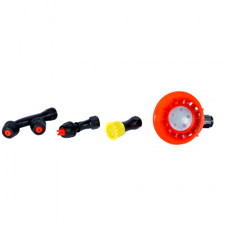 Pompa de stropit electrica, Schumann®, 12 L, acumulator, 6 BAR, regulator, 5 duze de stropire incluse [15]