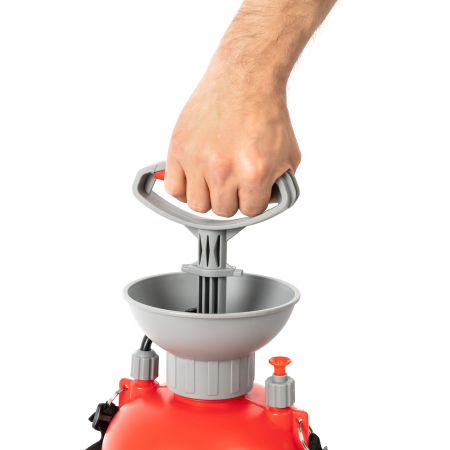 Pompa de stropit manuala, 5 litri, Heber®, duze incluse [5]