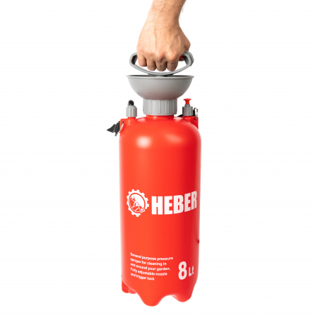 Pompa de stropit manuala, 8 litri, Heber®, duze incluse [7]