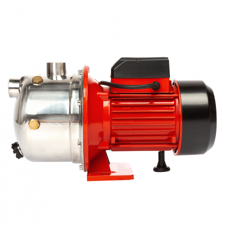 Pompa de suprafata din inox si fonta, Heber®, Heber JS100, putere 1100W, debit 50l/min, H refulare 45m [1]