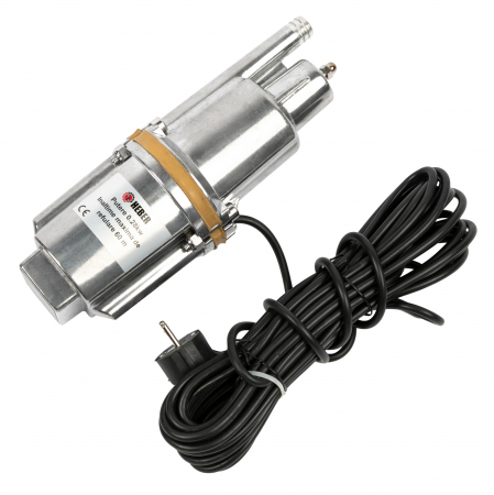 Pompa submersibila cu vibratii pentru apa curata Heber®, 280 W, 3/4" racordare, 18 l/min debit maxim, 6 m adancime absorbtie, 60 m inaltime refulare [5]