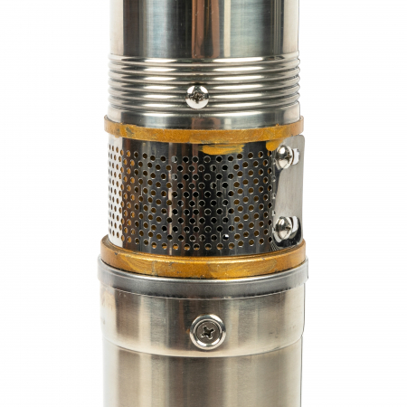 Pompa submersibila multietajata, de mare adancime Heber®, cu 16 turbine, 1100W, debit maxim 5000l/ora, diametru 80 mm [2]