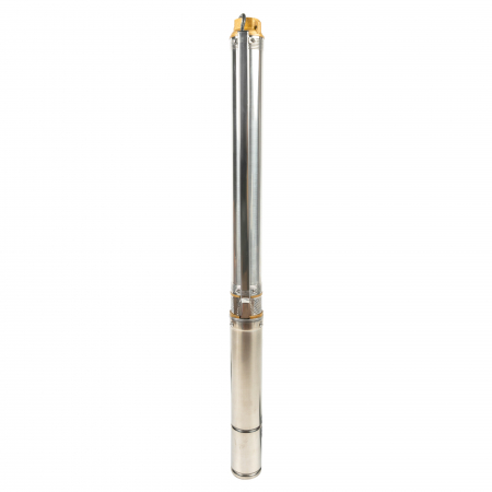 Pompa submersibila multietajata, de mare adancime Heber®, cu 16 turbine, 1100W, debit maxim 5000l/ora, diametru 80 mm [4]