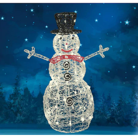 Om de zapada din acril, pentru exterior, 80 WH/WW LED, 90 cm [2]