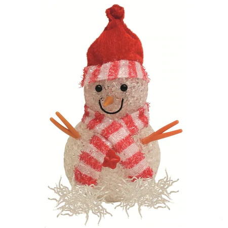 Decor cu LED, om de zăpadă, 12 cm, 4,5V [0]