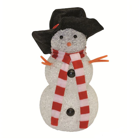 Decor cu LED, om de zăpadă, 17 cm, 4,5V [0]