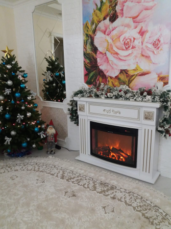 Semineu Diana cu focar electric Zakynthos, Dimensiuni 933x1117x270 mm, Efect 3D, Telecomanda [4]