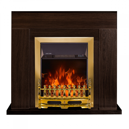 Semineu electric Agnes Wenge & Galileo gold, Dimensiuni (I*L*A) :850*880*300 mm, Efect 3D, Telecomanda [0]