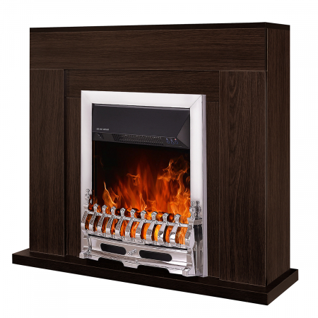 Semineu electric Agnes Wenge & Galileo Silver , Dimensiuni (I*L*A) 850*880*300 mm [0]