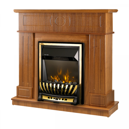 Semineu electric  Ambasador maro & Meridian, Dimensiuni (IxLxA) 978x1048x300 mm, Termostat ajustabil, Efect 3D, Telecomanda [0]