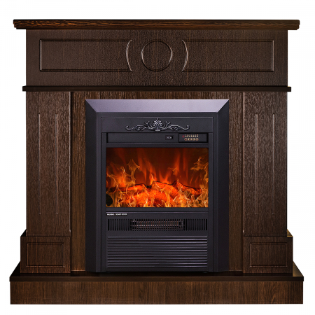 Semineu electric Ambasador wenghe & Cristina, Dimensiuni 978x1048x300 mm, Telecomanda, Efect 3D [1]