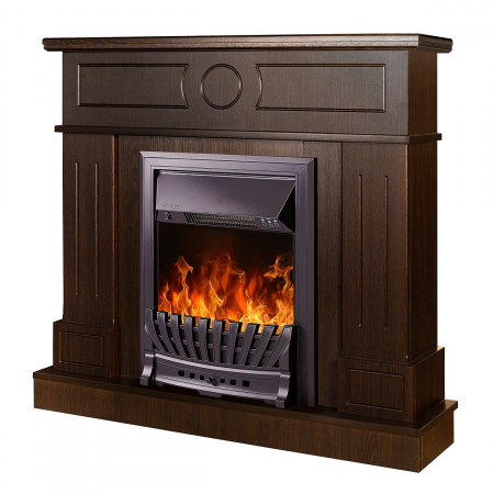 Semineu electric Ambasador wenghe & Pluton, Dimensiuni 978x1048x300 mm, Telecomanda, Efect 3D [0]