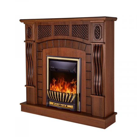 Semineu electric Amsterdam & Meridian, Dimensiuni (I*L*A) :1100*1150*300 mm, Telecomanda, 2 trepte de putere, Efect 3D [0]