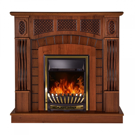 Semineu electric Amsterdam & Meridian, Dimensiuni (I*L*A) :1100*1150*300 mm, Telecomanda, 2 trepte de putere, Efect 3D [1]