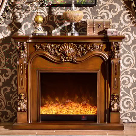 Semineu electric Avignon Wenghe , Dimensiuni (IxLxA)1200*1600*330 mm  mm , Efect 3D, Telecomanda, 1500 W [3]