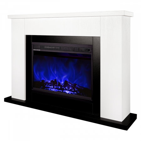 Semineu electric Brooklyn & Lorance, Dimensiuni 855 x 1150 x270  mm, Telecomanda, Efect 3D [2]