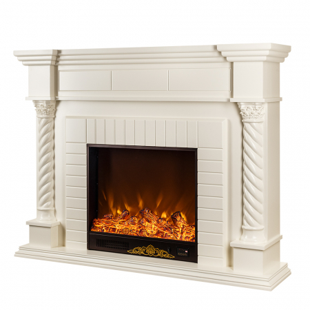 Semineu electric Frankfurt, Dimensiuni (IxLxA) 1160x1500x330 mm, Termostat, Efect 3D, 1500 W [0]