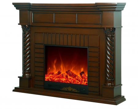 Semineu electric Frankfurt maro, Dimensiuni (IxLxA) 1160x1500x330 mm, Termostat, Efect 3D, 1500 W [0]