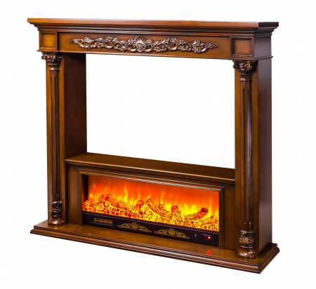 Semineu electric Fusion, Dimensiuni (IxLxA) 1660*1800*380 mm, Telecomanda, Efect 3D [0]