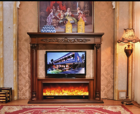 Semineu electric Fusion, Dimensiuni (IxLxA) 1660*1800*380 mm, Telecomanda, Efect 3D [1]