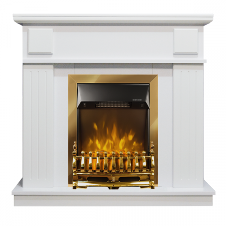 Semineu electric Marina de colt alb & Galileo gold, 2000 W [1]