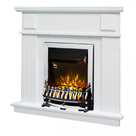 Semineu electric Marina de colt alb & Galileo silver, 2000 W [0]