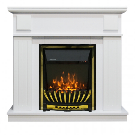 Semineu electric Marina de colt alb & Meridian, 2000 W [1]