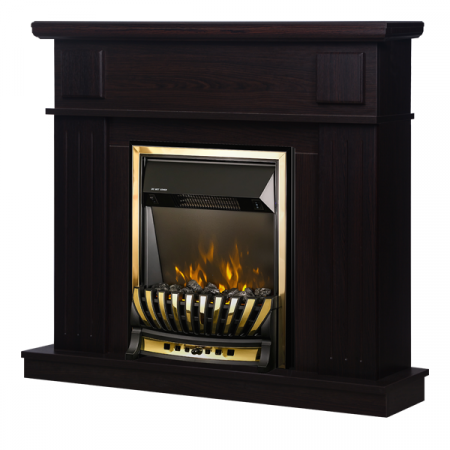 Semineu electric Marina Wenge & Meridian, dimensiuni (I*L*A) :978*1048*300 mm, Telecomanda, Efect 3D [0]