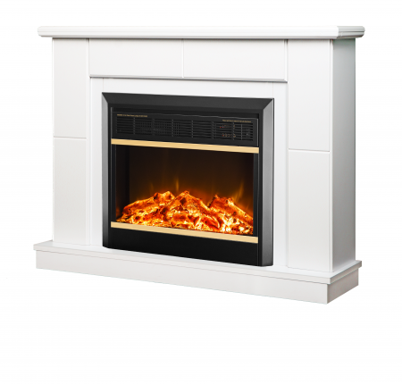 Semineu electric Maxim alb & Mars, Dimensiuni (I*L*A) :826*1076*300 mm, Telecomanda, Efect 3D [1]