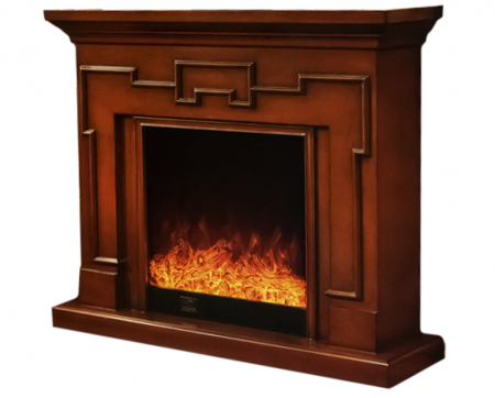 Semineu electric Morfei maro, Dimensiuni (IxLxA) 1020x1200x330 mm, Termostat, Efect 3D [0]