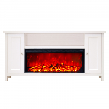 Semineu electric Mozart & Tasmania, Dimensiuni (IxLxA) 750x1500x300 mm, Efect 3D, Telecomanda [1]