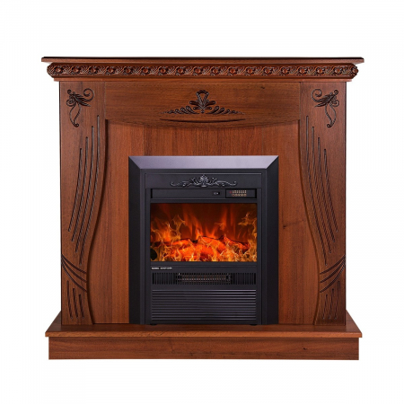 Semineu electric Napoli nuc & Cristina, Dimensiuni (I*L*A) :1016*1100*300 mm, Telecomanda, Efect 3D [1]