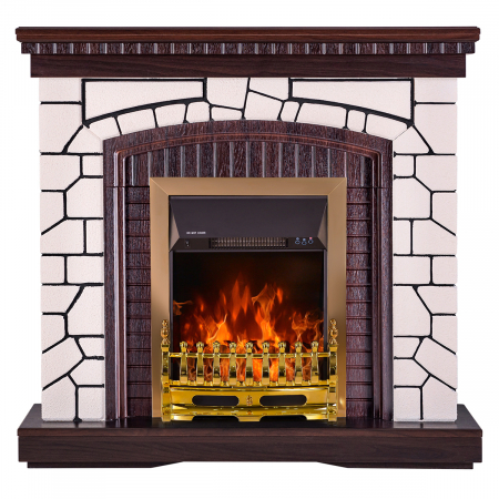 Semineu electric Natali cu Galileo Gold, Dimensiuni 1040x1100x300 mm [1]