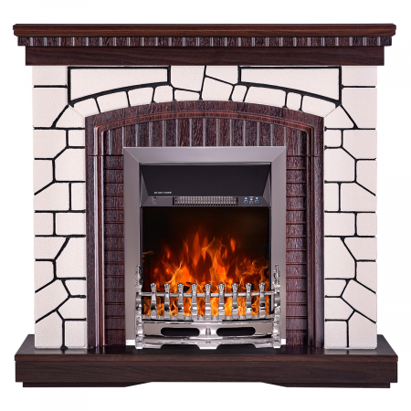 Semineu electric Natali cu Galileo Silver, Dimensiuni 1040x1100x300 mm [1]
