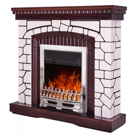 Semineu electric Natali cu Galileo Silver, Dimensiuni 1040x1100x300 mm [0]