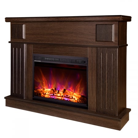 Semineu electric Olimpia & Lorance wenge, Dimensiuni (IxLxA)950*1200*300 mm , Efect 3D, Telecomanda, 1500 W [0]