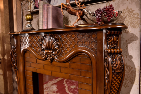 Semineu electric Premium PERLA maxi maro, 1500 W, (I*L*A) :1160*1500*330 mm, efect 3D, telecomanda [3]