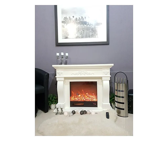 Semineu electric Premium HERA MAXI, alb, 1500 W, (Î*L*A) 1160x1500x330 mm [0]