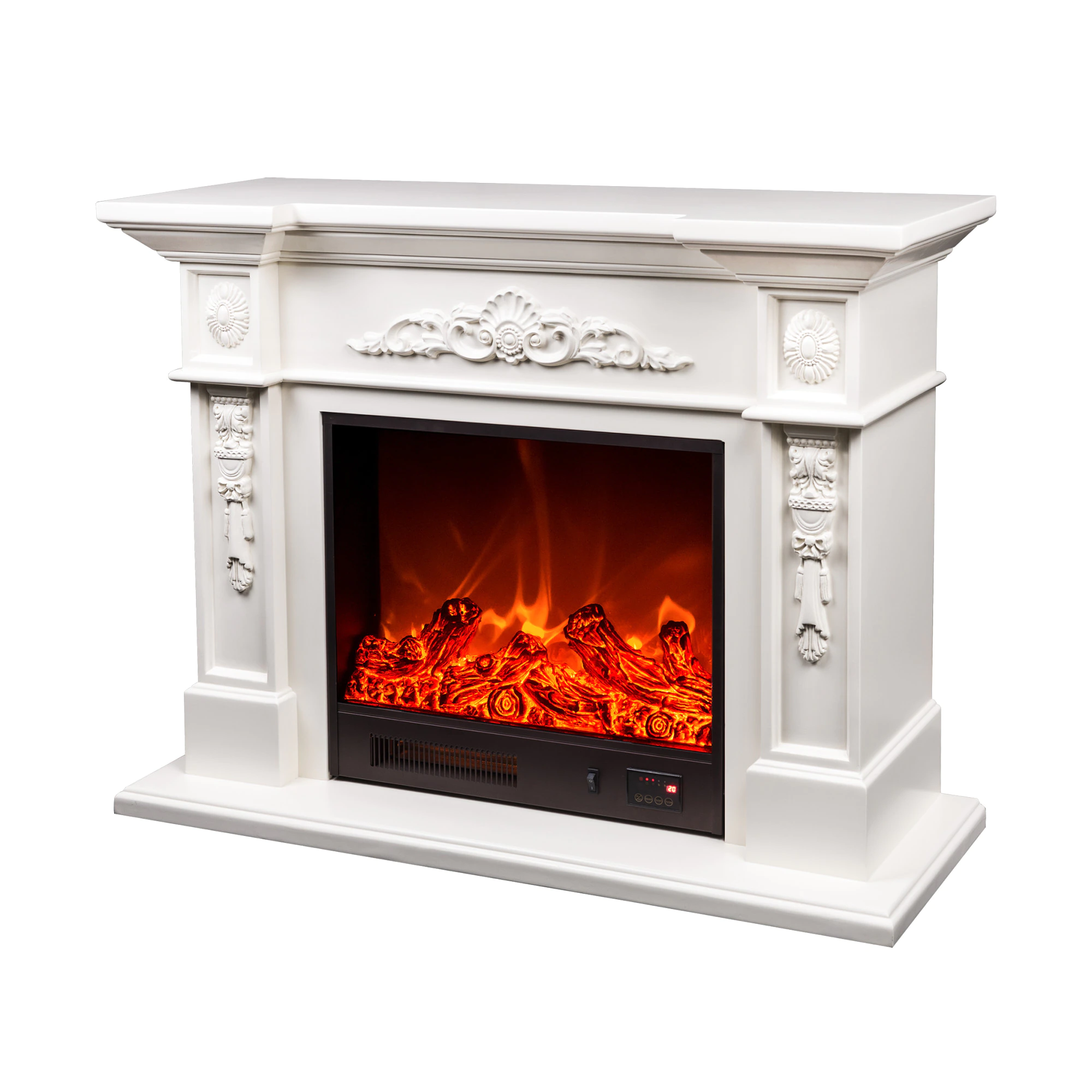 Semineu electric Premium ODISEU, alb, 1500 W, (Î*L*A) 1020x1200x330 mm [2]