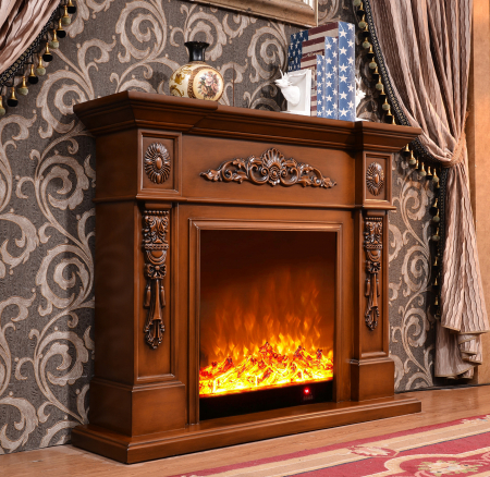 Semineu electric Premium ODISEU, maro, 1500 W, (Î*L*A) 800x1000x330 mm [0]