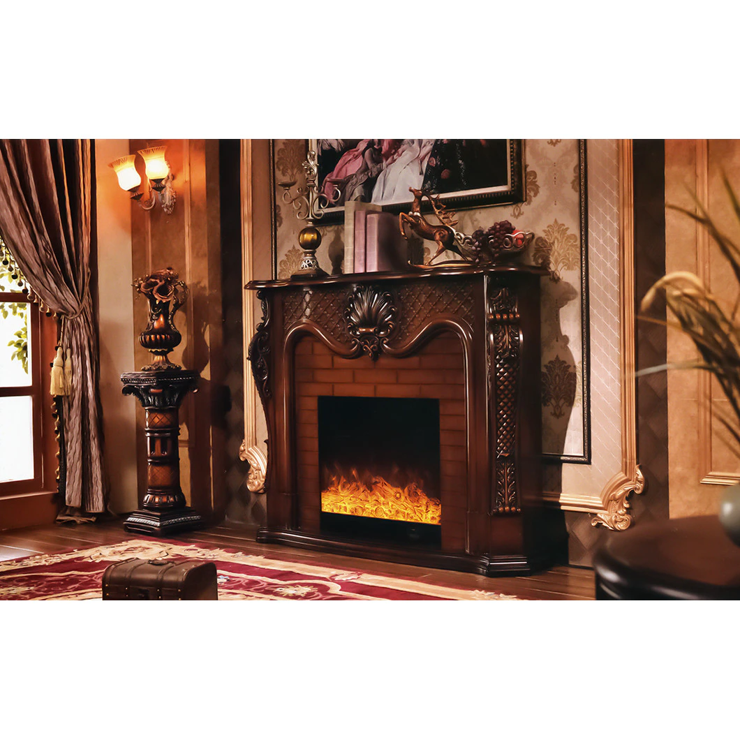 Semineu electric Premium PHOENIX MINI, maro, 1500 W, (Î*L*A) 1020x1200x330 mm [3]