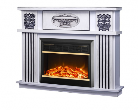 Semineu electric Roma mini alb & Mars, Dimensiuni (IxLxA): 967x1200x310 mm [0]
