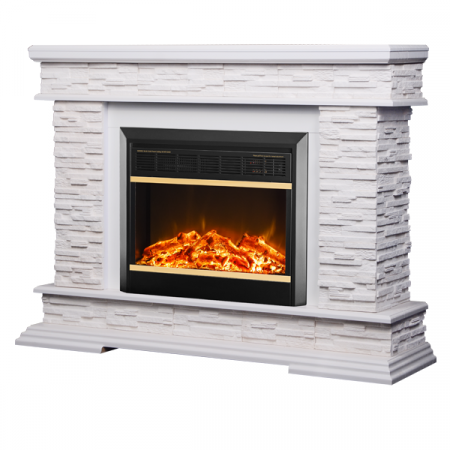 Semineu electric Stone alb & Mars, Dimensiuni (I*L*A) :880*1180*305 mm [0]