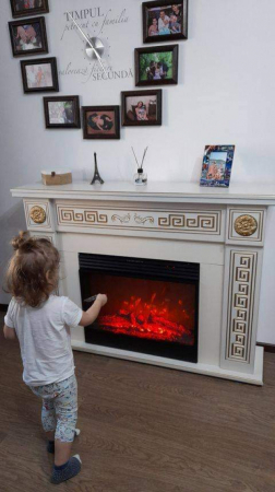 Semineu electric Versailles gold maxi & Mirabella , Dimensiune (IxLxA) 1010x1400x330 mm [4]