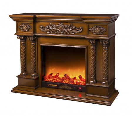 Semineu Montecarlo mini, Dimensiuni 1160x1500x330 mm, Telecomanda, 1500W, Efect 3D [0]